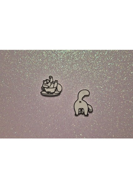 Sevimli Kedi Magnet Seti – Not Tutucu Buzdolabı Magnetleri – 11 Parça Dekoratif Set