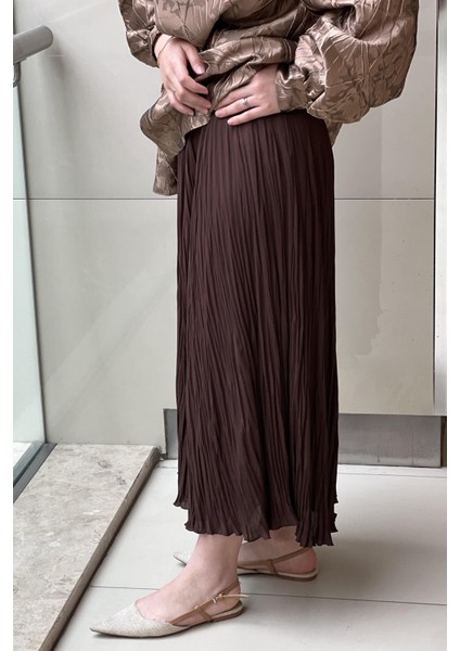 5432 Şifon Kırıştırma Etek fiyatları