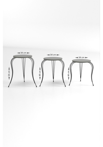 Zigon Sehpa Lükens Antrasit Ceviz modelleri