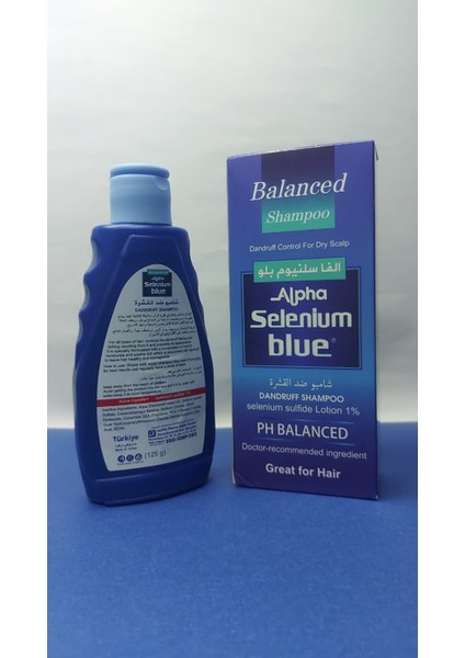 Selenium Blue Dengeli Kepek ve Kuru Saç Derisi Karşıtı Şampuan – 125 G