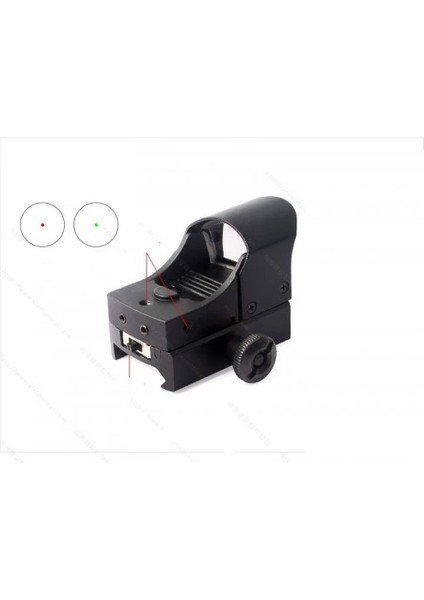 Yakın Menzilli Için Hedefleme Çift Renk Işıklı Reddot Sight indirimleri