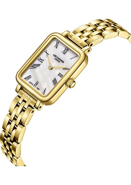 LC08232.120 Kadın Kol Saati – Gold Renk, Zarif Dikdörtgen Çelik Kasa Tasarımı fiyatları