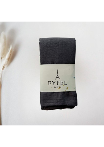 Pamuk Ferah Antrasitgri Şal