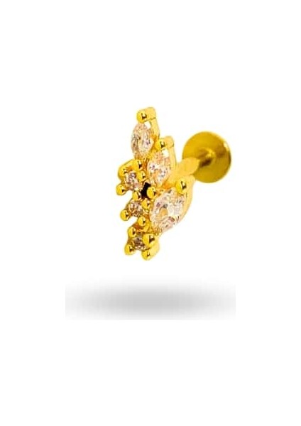 Cerrahi Çelik Taşlı Piercing modelleri