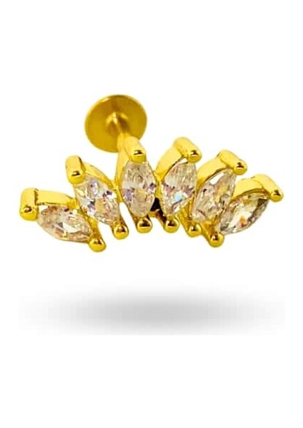 Cerrahi Çelik Beş Taş Piercing fırsatları