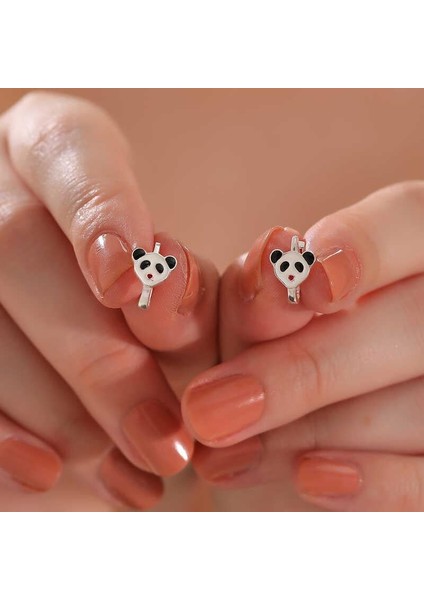 Hk Gümüş Çocuk Küpe Panda |gümüş Takı Hediyelik Ürünler fiyatları
