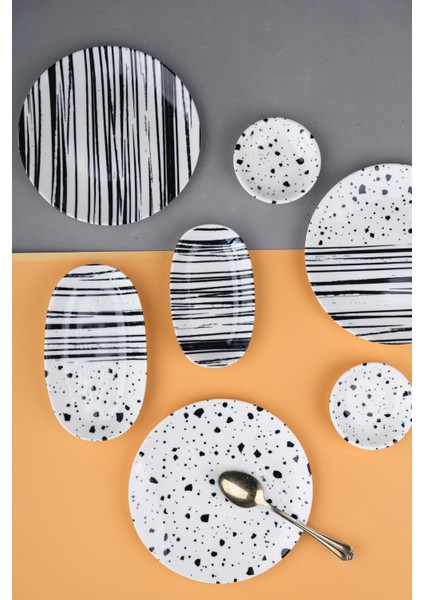 Porselen Sidereal Kahvaltı ve Ikram Takımı 6 Kişilik 14 Parça fiyatları