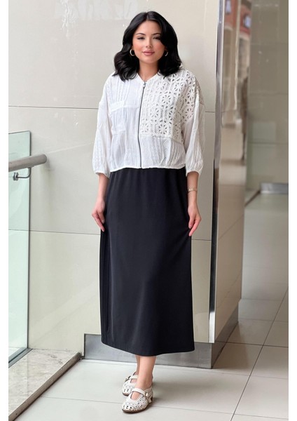 5461 Yanı Nervürlü Etek