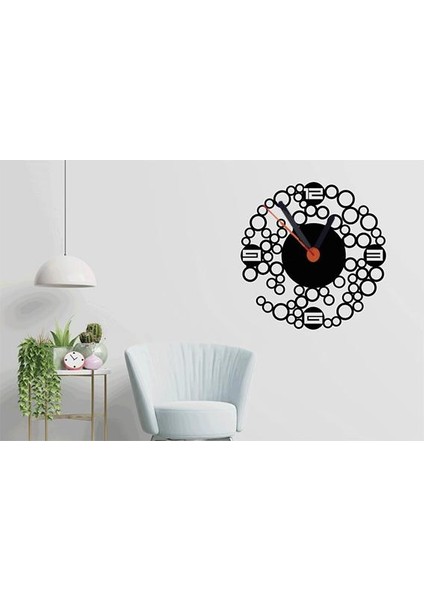 Duvar Saati-Ağaç Işleme-35 cm x 35 cm