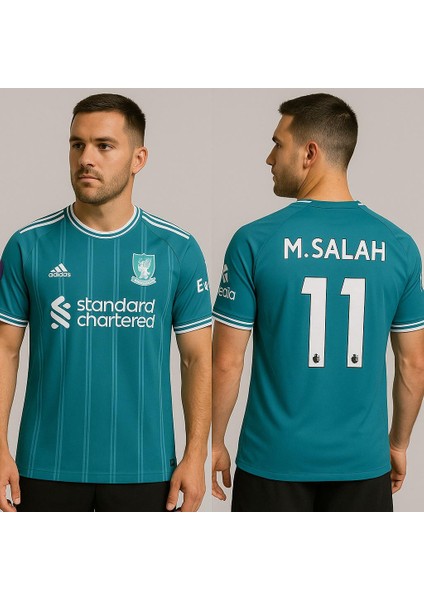 M.salah 11 Forma Lıverpool Turkuaz Tshırt fırsatları