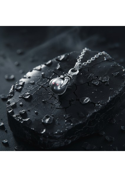 Gotik Ejderha Pençesi Gümüş Kaplama Düz Zincir Kolye modelleri