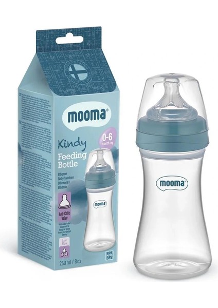 Biberon Anti Kolik Biberon 250 ml Kapaklı Biberon 0 - 6 Ay (Yavaş Akış) fırsatları