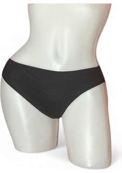 3'lü Siyah Kadın Külot modelleri