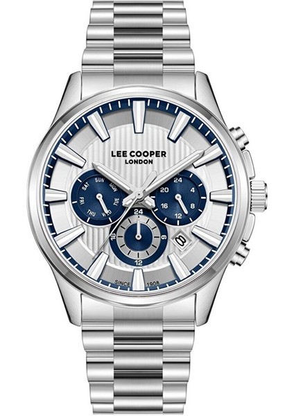 LC08216.330 Silver 43 mm Multifonksiyon Quartz Erkek Kol Saati