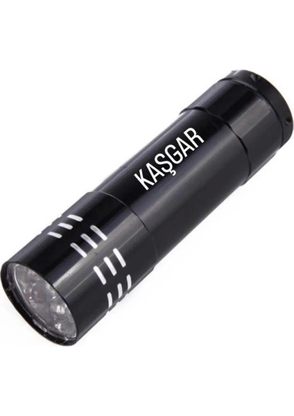 Süper Parlak 9 Ledli Metal El Feneri modelleri