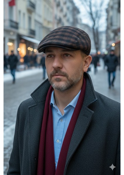 Etoile Klasik Ingiliz Stili: London Kasket Şapka