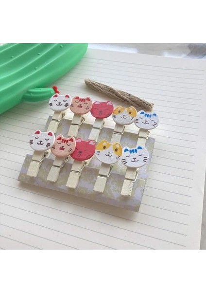 Ipli Mandallı Kedili Fotoğraf Albümü Kedi Kafası Şekilli Mandal indirimleri