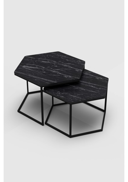 Orta Sehpa Altıgen İkili Lüx Bendir modelleri