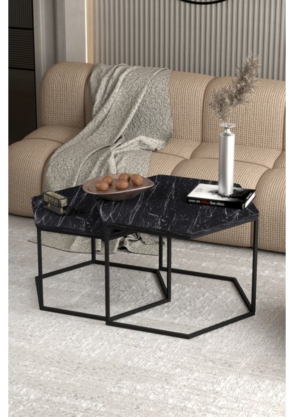 Orta Sehpa Altıgen İkili Lüx Bendir indirimleri