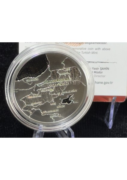 Saltuklular – Anadolu Beylikleri Serisi No:4 Gümüş Sikke Hatıra Para (925 Ayar, Proof) modelleri