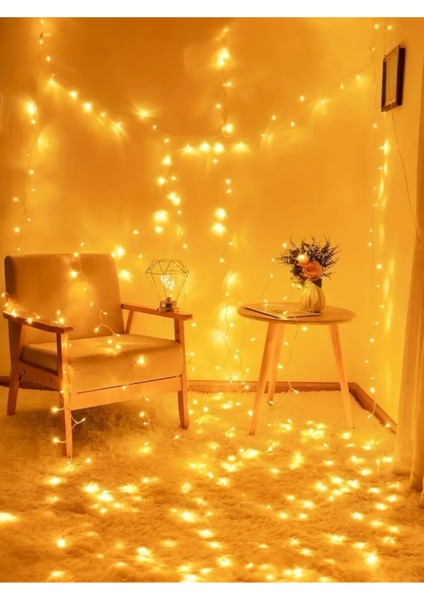 50 Ledli 5m USB Günışığı Noel Dekorasyon, Çok Kademeli, Parlak ve Renkli Işıklar fiyatları
