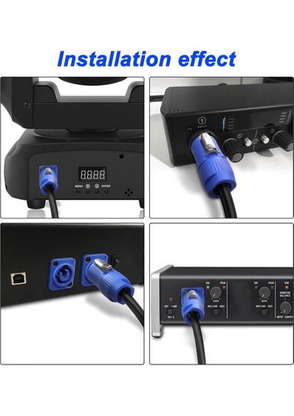 Powercon 220V Kablo 3 Metre 3x1.5 mm fırsatları