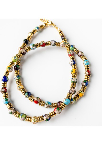 Serin – Cloisonné Boncuk & Hematit Kolye fiyatları