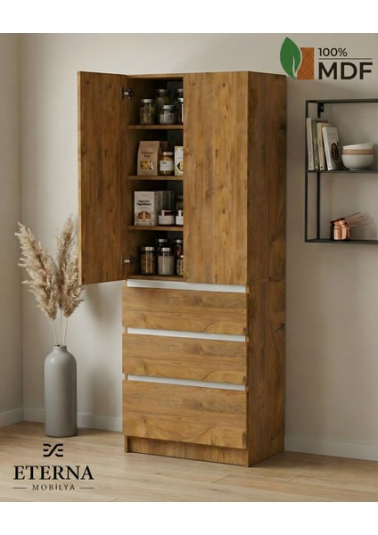 Çekmeceli Çok Amaçlı Dolap | Mutfak Dolabı | Kiler Dolabı | Erzak Dolabı fiyatları