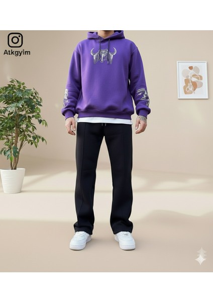 Premium Rahatlık: Ekru Oversize Dikiş Detaylı Jogger Eşofman Altı fiyatları