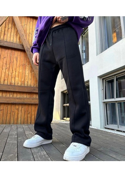 Premium Rahatlık: Ekru Oversize Dikiş Detaylı Jogger Eşofman Altı indirimleri