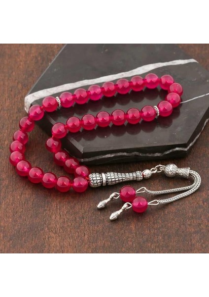 Hk ​doğaltaş Tesbih Metal Püsküllü Yeşim Taşı |gümüş Takı Hediyelik Ürünler fiyatları