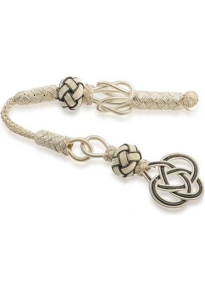 Hk Gümüş Trabzon Örmesi Kazaz Tesbih Püskülü|gümüş Takı Hediyelik Ürünler