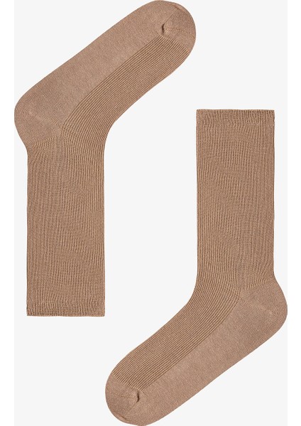 5 Çift Pamuklu Ribli Renkli Soket Çorap fırsatları