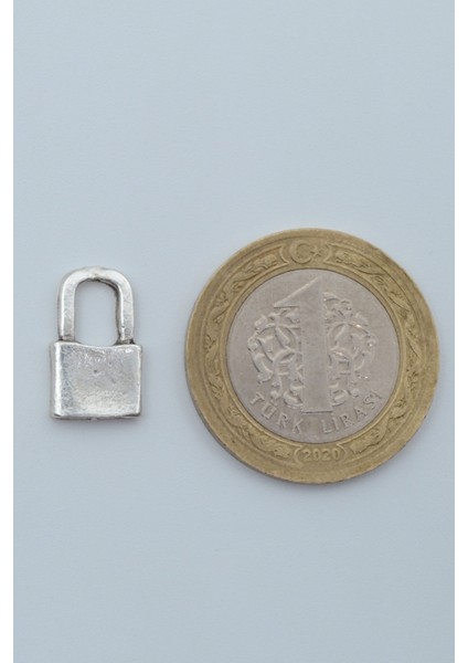 Minimal Kilit Gümüş Kaplama Düz Zincir Kolye fırsatları