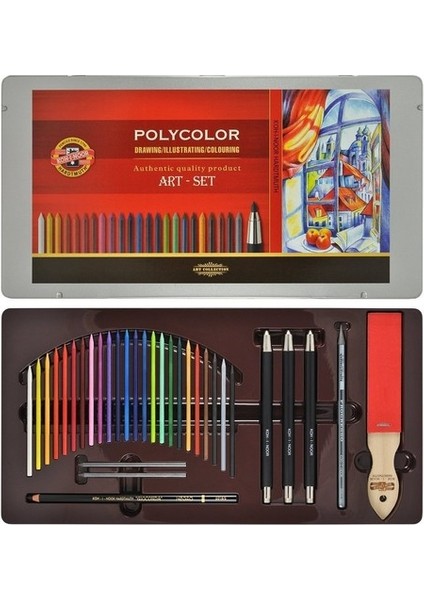 3896 Drawing Set Polycolor