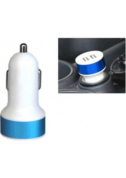 Çift USB Girişli 3.1 Çıkışlı Seyahat Seti Android / USB fırsatları