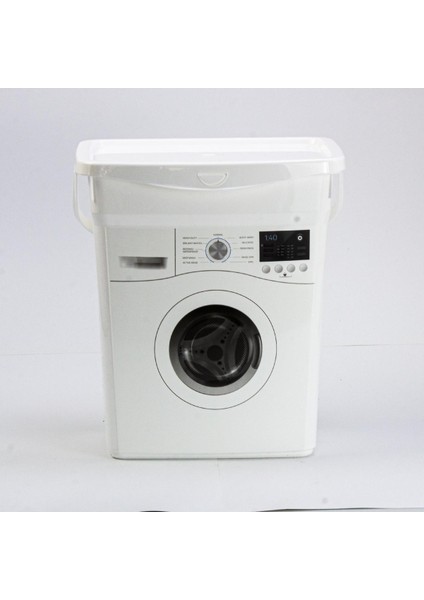 Desenli 10 Lt. Deterjanlık Makine, Şık ve Kullanışlı Ev Temizlik Ürünü