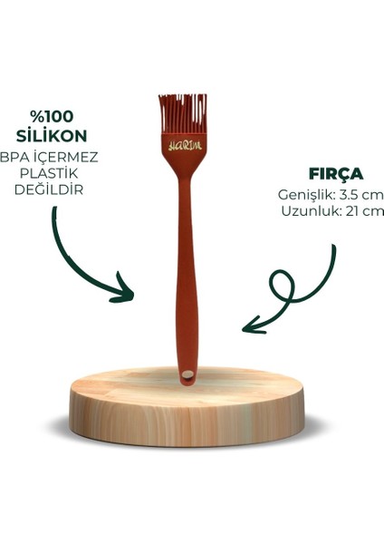 Yanmaz, Yapışmaz ve Çevre Dostu | Premıum Silikon Spatula & Kaşık Seti indirimleri