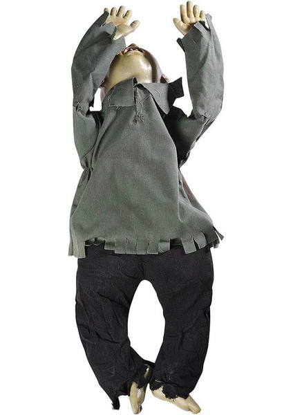 Sesli Işıklı ve Sensörlü Yerde Emekleyen Hareketli Bebek Hayalet Zombi Dekor 30X85 cm modelleri