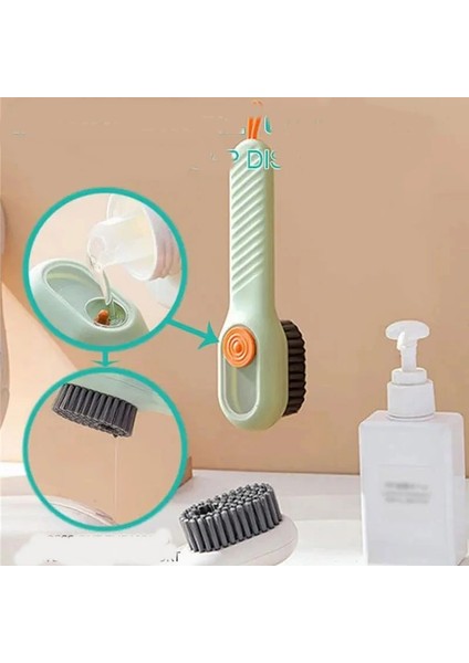 Hazneli Süet Bot Nubuk Ayakkabı Temizleme Fırçası Mutfak Banyo Fırçası Çok Amaçlı