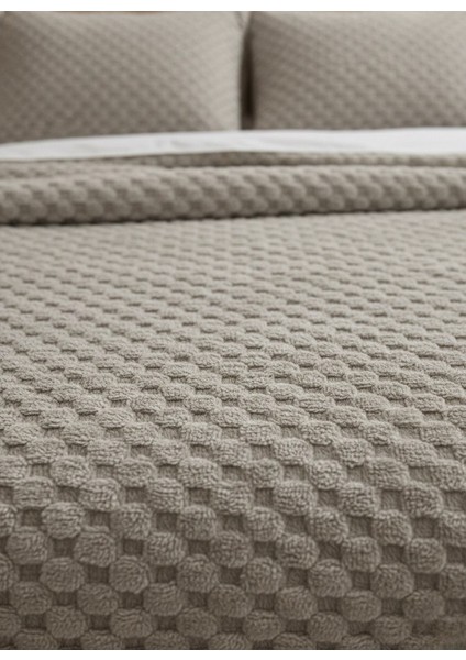 Petek Kare Desen Battalboy Welsoft Yatak Örtüsü fırsatları