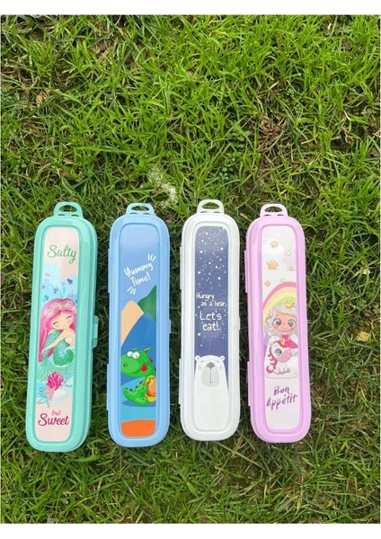 Multi Renkli Kapaklı Kalemlik Kutusu -Çanta Içi Saklama - Diş Fırçası - Fırçası Kutu fırsatları