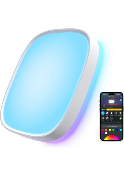 Rgbww + Rgbıc Kare Akıllı Tavan Armatürü 12 Inç fiyatları