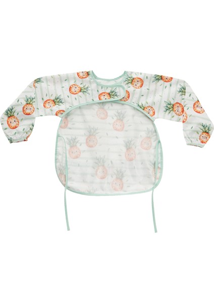 Uzun Kollu Sıvı Geçirmez Bebek Önlüğü 6-24 Ay | Mama ve Aktivite Önlüğü-Pineapple modelleri
