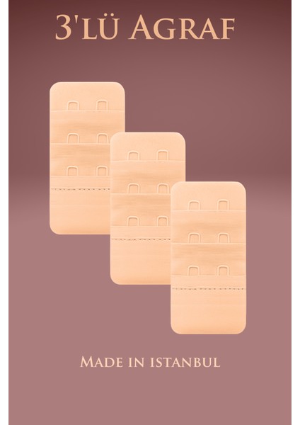 Sütyen Uzatma Kopçası Agraf