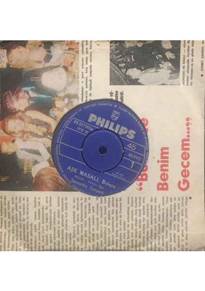 Şecaattin Tanyerli – Aşk Masalı / Bir Kuş Gibi 45'lik