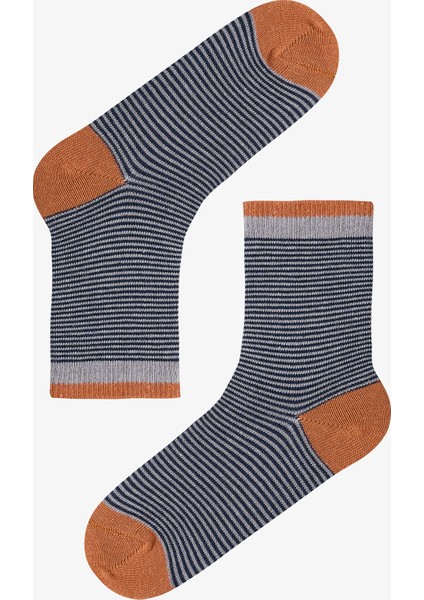 Çok Renkli Erkek Çocuk Foxy Stripe 4lü Soket Çorap fiyatları