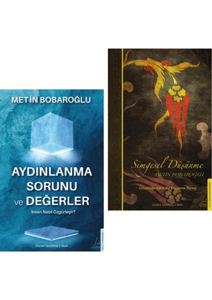 Alfa Kalem+ Metin Bobaroğlu 5 Kitap Yeni (Aydınlanma Sorun+Simgesel Düşün+Aşure+Dinle Ney+Batıni) fiyatları