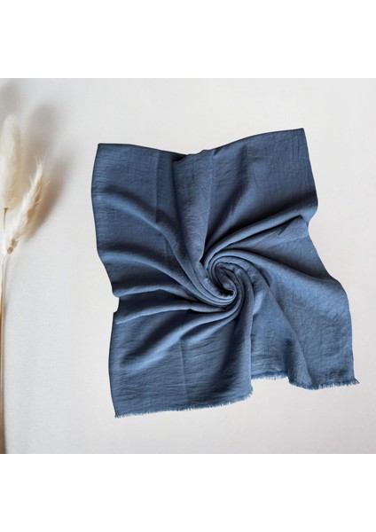 Ferah Pamuk Açık Mavi Şal