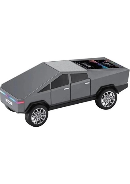 D68 Cyber Araba Tasarımlı Hoparlör 15W Güçlü Ses Rgb LED /tws/usb Gri fiyatları